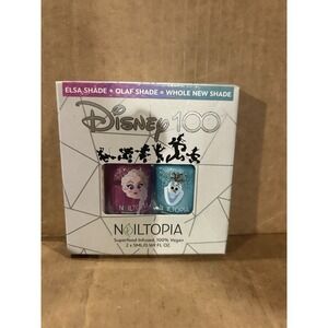 Nailtopia Disney 100 Nail Polish Set Frozen New
